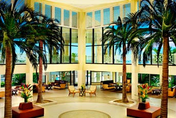 Hotel lobby